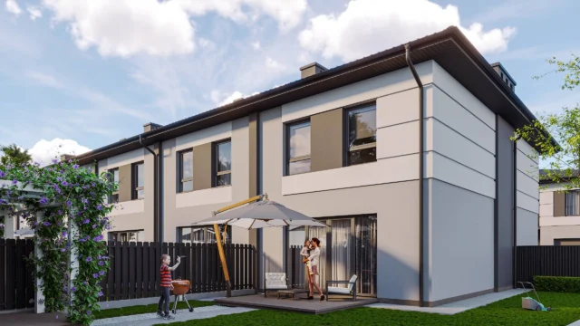 Сучасні таунхауси у Крихівцях